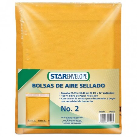 SOBRE POLIBURBUJA STARENVELOPE 111716