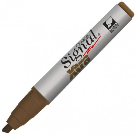 MARCADOR PERM CAFE P/CINCEL AZOR 40001 SIGNAL XTRA 6MM 17832