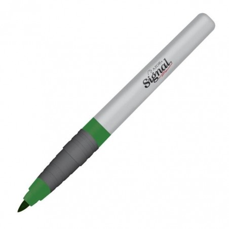 MARCADOR PERM.P/FINO 1.3M AZOR SIGNAL VERDE 17807