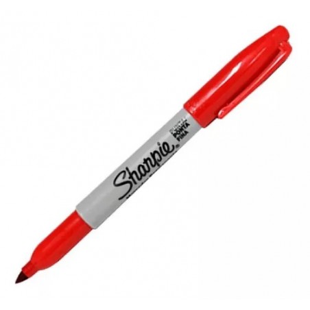 MARCADOR PERM P/FINO SHARPIE 1812766 ROJO 17811