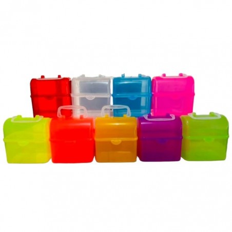 CAJA BAUL MULTIUSOS VARIOS COLORES 156155