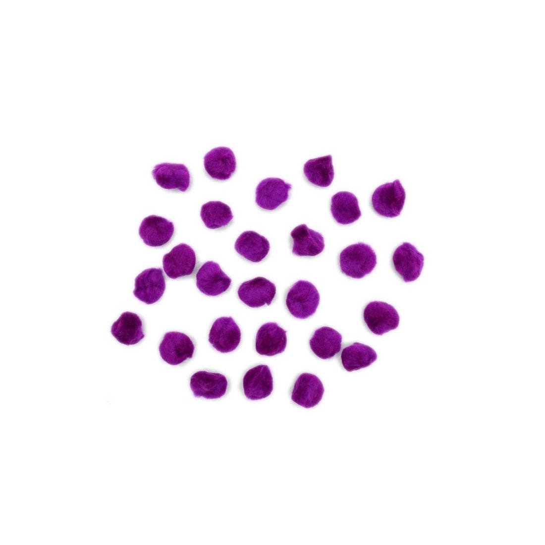 POMPON SEDERIA NO.25 8 MORADO BOLSA C/25 PZS 156257