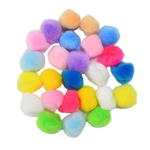 POMPON SEDERIA NO.25 COMBINA.UNICORNIO BOLSA C/25 PZS 156262