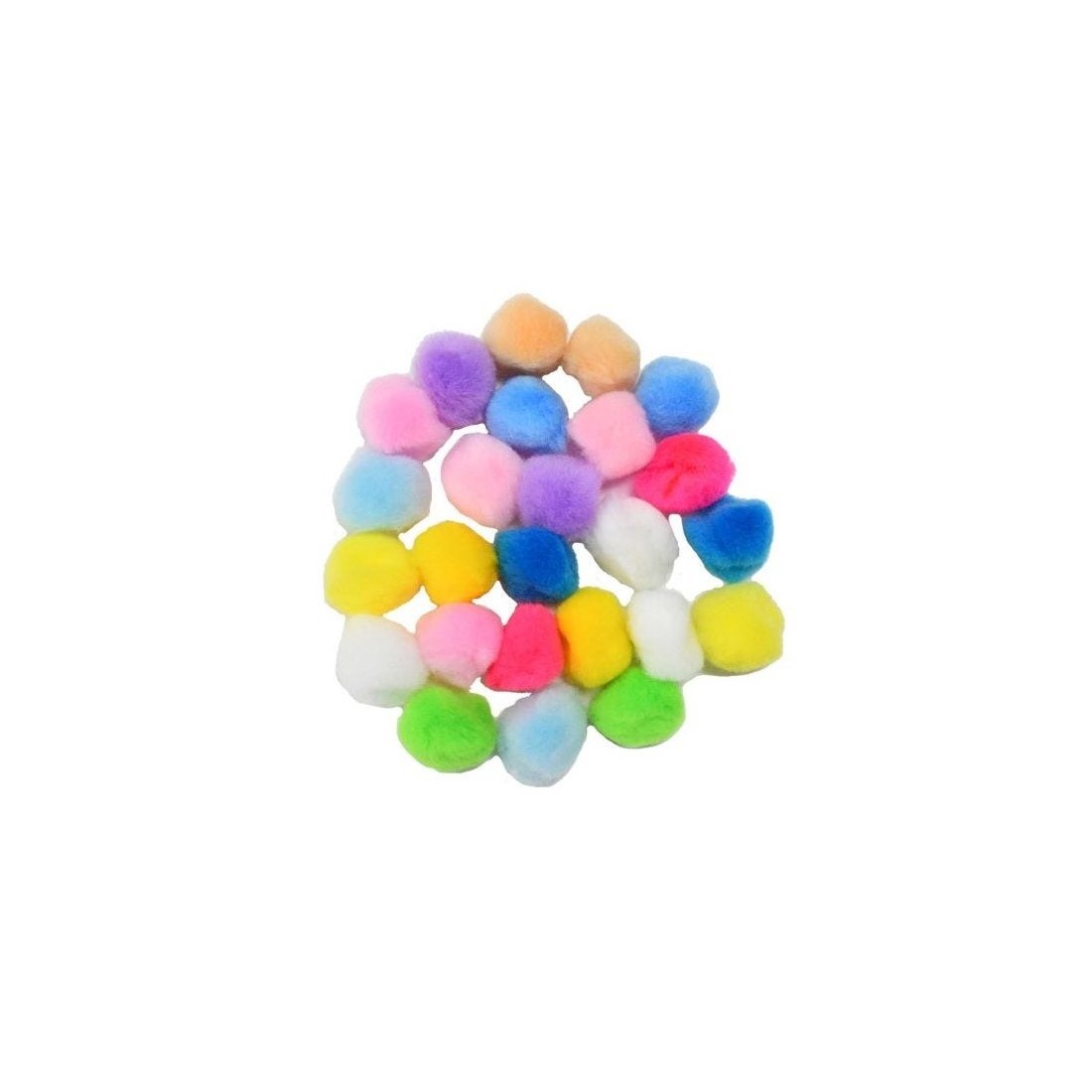 POMPON SEDERIA NO.25 COMBINA.UNICORNIO BOLSA C/25 PZS 156262