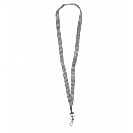 CORDON PORTAGAFETE JUVI PLANO NYLON GRIS 75237