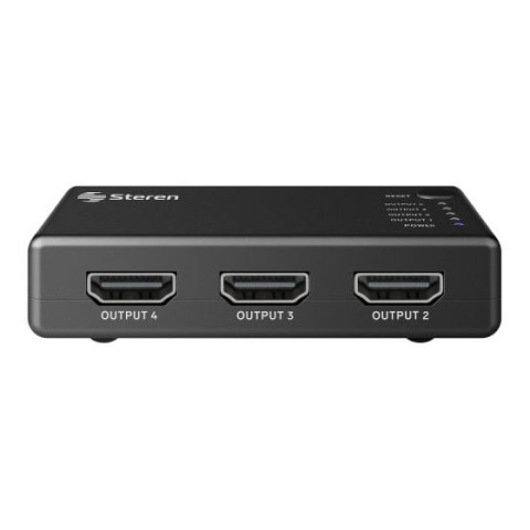 DIVISOR CON AMPLIFICADOR HDMI UHD 4K STEREN BOS-404