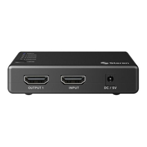 DIVISOR CON AMPLIFICADOR HDMI UHD 4K STEREN BOS-404