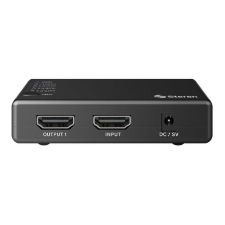 DIVISOR CON AMPLIFICADOR HDMI UHD 4K STEREN BOS-404