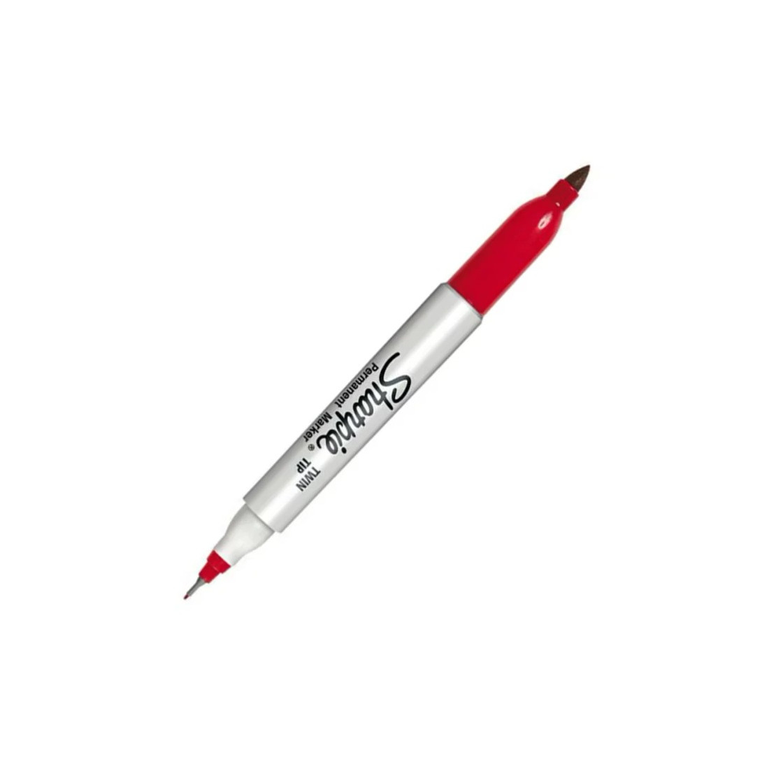 MARCADOR PERM.P/FINO SHARPIE 1805636 ROJO TWIN TIP 17842