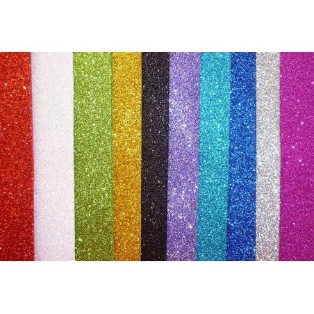 FOAMY P/MANUAL CONFETTI C/DIAMANT 44 X 56 TURQUESA 103028