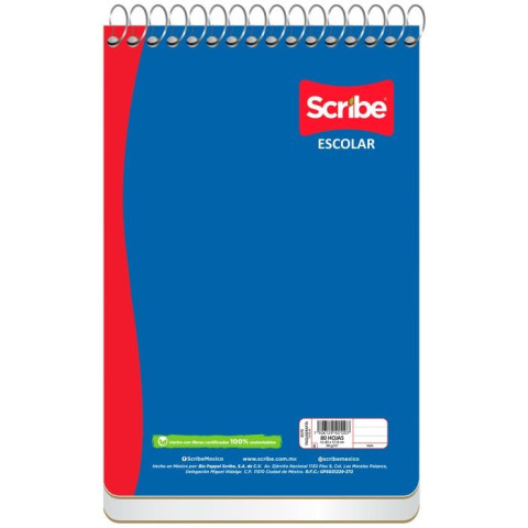 BLOCK TAQUIGRAFIA CORTO SCRIBE 4570 11.4X17 80H 25413