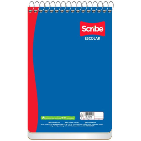 BLOCK TAQUIGRAFIA CORTO SCRIBE 4570 11.4X17 80H 25413