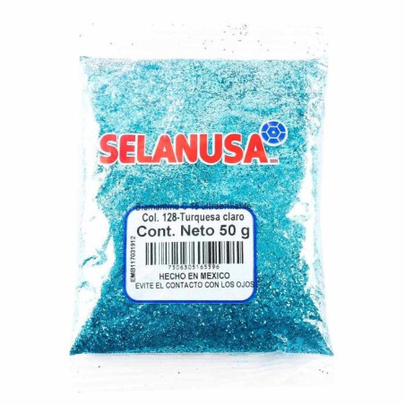 DIAMANTINA 50 GRS. SEDERIA C40 No.  128 TURQUEZA 156234