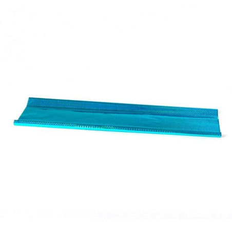 PAPEL METALICO T/O HOLOG. MALLA No. 39 TURQ. 11023908  100132