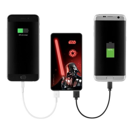 4500mAh POWER BANK DE 2 SALIDAS USB  STAR WARS STE-1055SW1