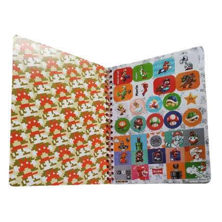 CUADERNO PROF. DOB. SCRIBE 7430 RAYA 100 H MARIO BROS 135774