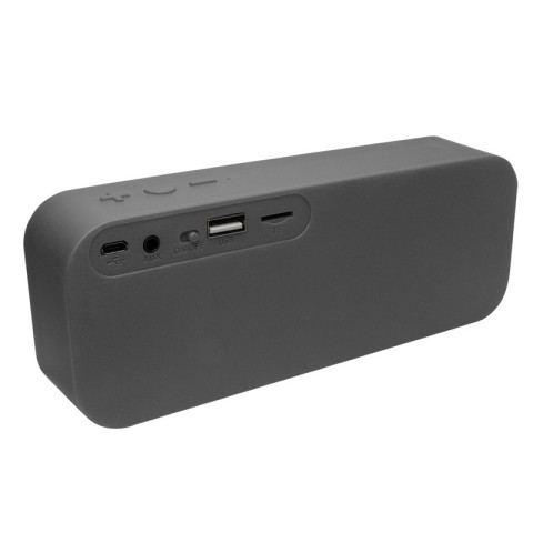 BOCINA VORAGO BSP-150 BLUETOOTH /MSD/USB/3.5MM TELA GRIS