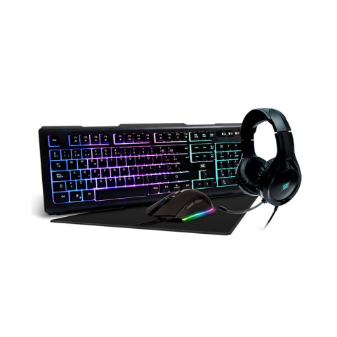 KIT VORAGO START THE GAME TECLADO/MOUSE/HEADSET/ KMH-501