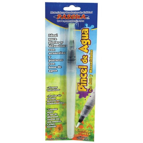 PINCEL C/DEPOSITO DE AGUA PASCUA PDA-RE02 MED. BL/1 54548