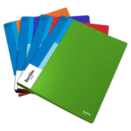 FOLDER DE PLASTICO BARRILITO QOP339 OFICIO C/BROCHE 13494