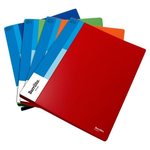 FOLDER DE PLASTICO BARRILITO QCP338 CARTA C/BROCHE 13493