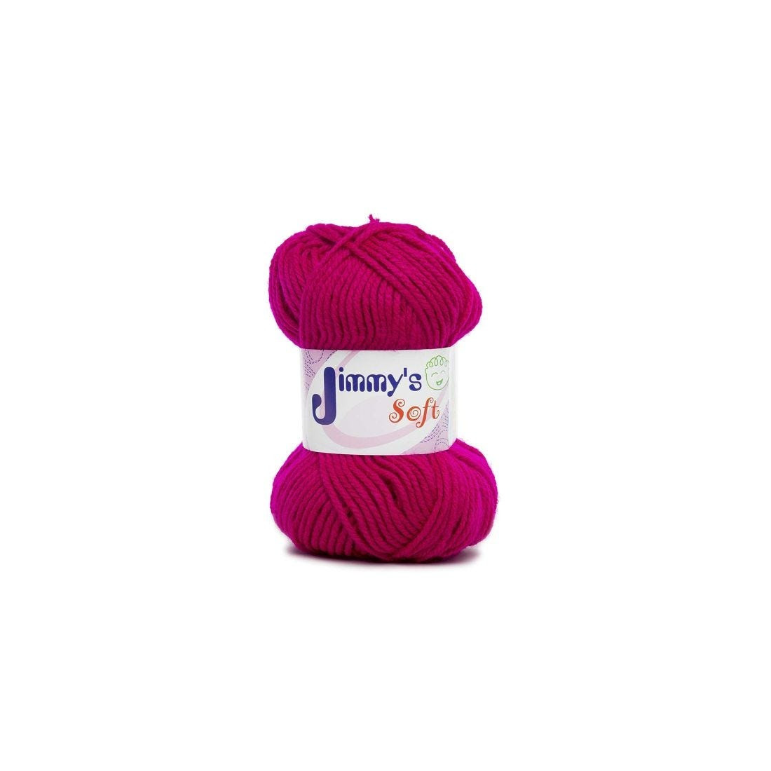 ESTAMBRE SOFT LISO JIMMYS COL. 1808- FUSCHIA 50 GR 153590