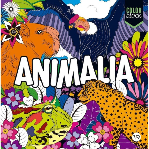 CUADERNO ILUMINAR VR 19-17-012 ANIMALIA 20X20 CM 121651