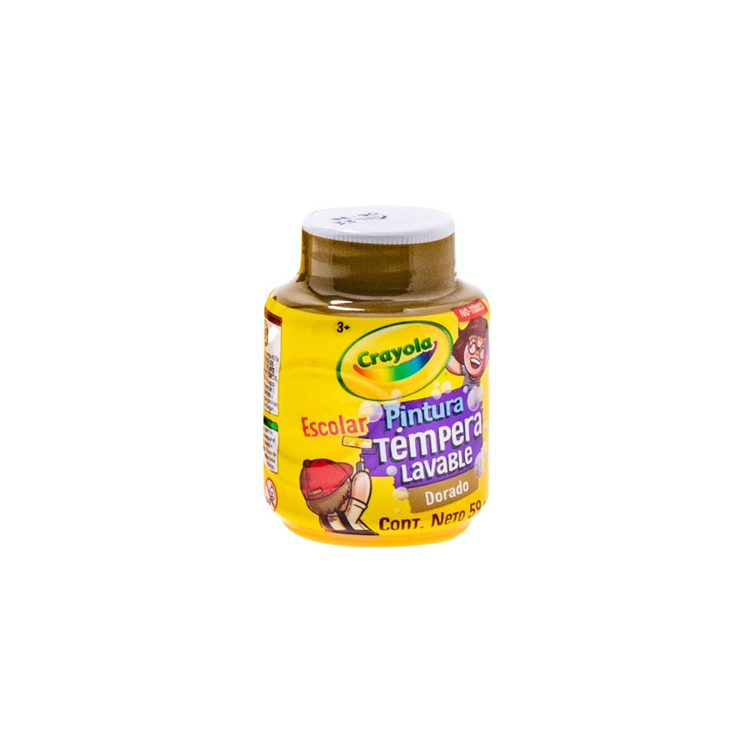PINTURA TEMPERA CRAYOLA 445943 DORADA LAVABLE 88898
