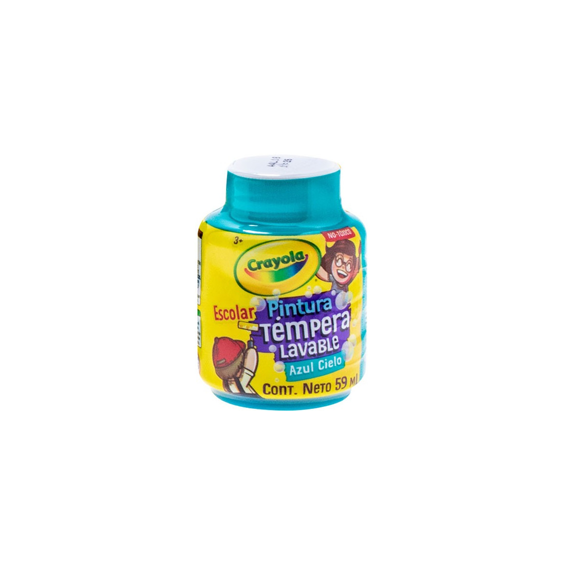 PINTURA TEMPERA CRAYOLA 445924 AZUL CIELO LAVABLE 88891