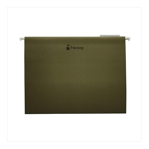 PAQUETE FOLDER COLGANTE CARTA VERDE NEXTEP NE-014C