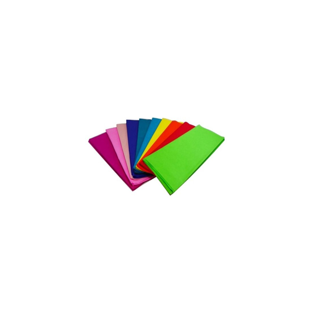 10 PLIEGOS DE PAPEL CHINA DIFERENTES COLORES