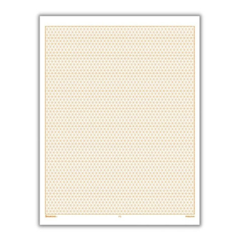 HOJA DE PAPEL ISOMETRICO MAYCO CARTA 58508