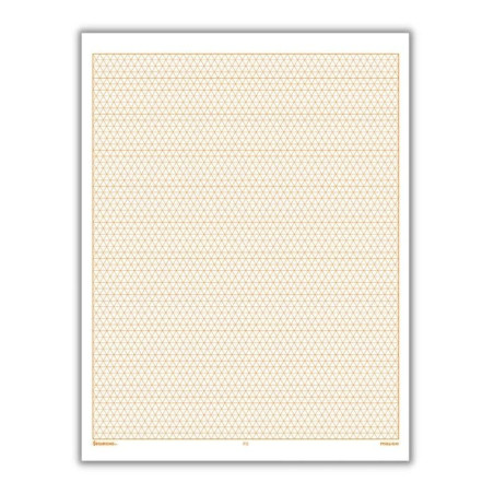 HOJA DE PAPEL ISOMETRICO MAYCO CARTA 58508