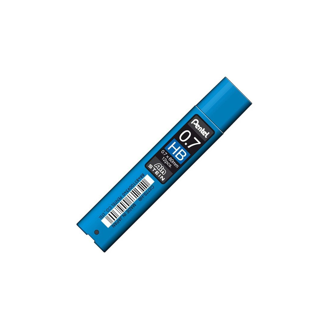 PUNTILLAS .7MM PENTEL C277S-HB TUBO C/12 56841