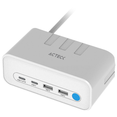 20W CARGADOR ACTECK ENERGON MATE CE676 GRIS AC-11853