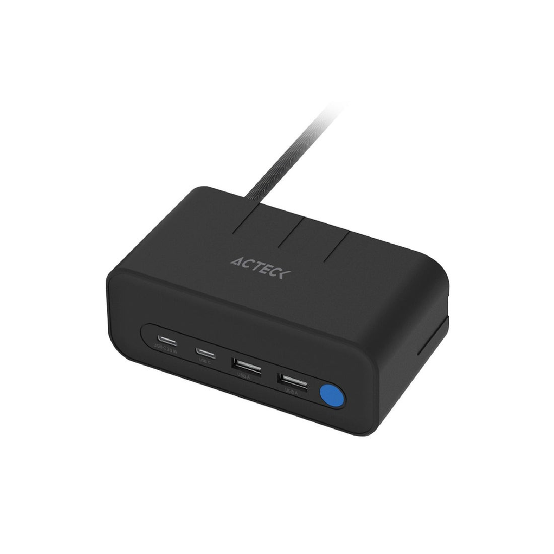 20W CARGADOR ACTECK ENERGON MATE CE676 NEGRO AC-11852