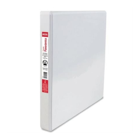 CARPETA ACCO BRILLANTE 1/2 ARO O CARTA COLOR BLANCO P7205