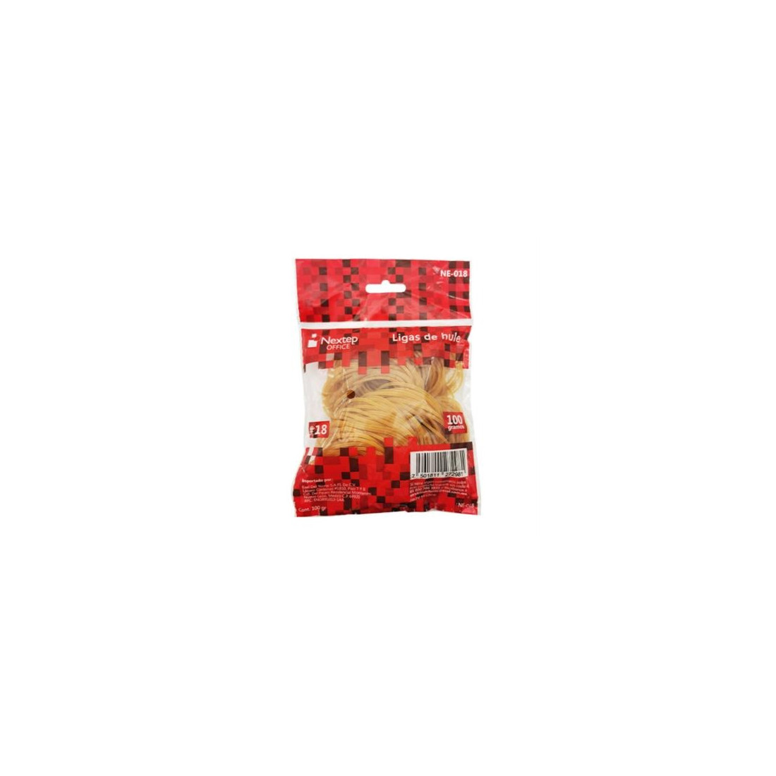 LIGAS NEXTEP No. 18 ( 8 CM) C/100 225GR NE-018