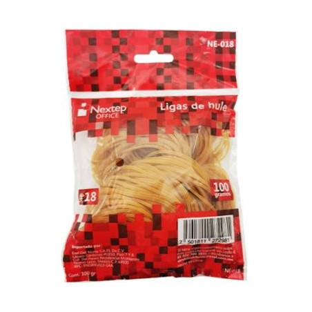 LIGAS NEXTEP No. 18 ( 8 CM) C/100 225GR NE-018