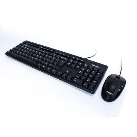 KIT VORAGO TECLADO Y MOUSE KM-104 ALAMBRICO MULT USB