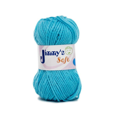 ESTAMBRE SOFT LISO JIMMY´S 1816-TURQUESA 50GR 153591