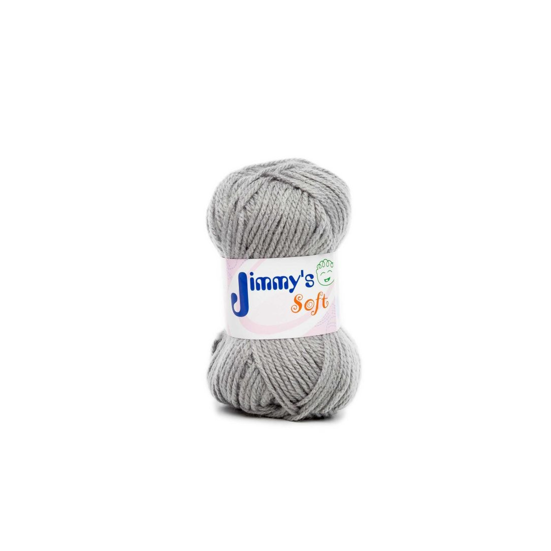 ESTAMBRE SOFT LISO JIMMY´S 1826-GRIS 50GR 153586