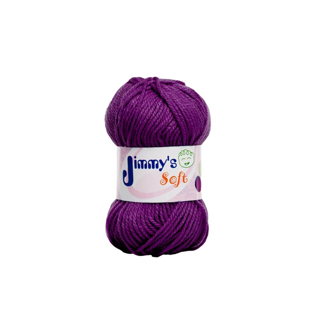 ESTAMBRE SOFT LISO JIMMY´S 1831-MORADO 50GR 153593