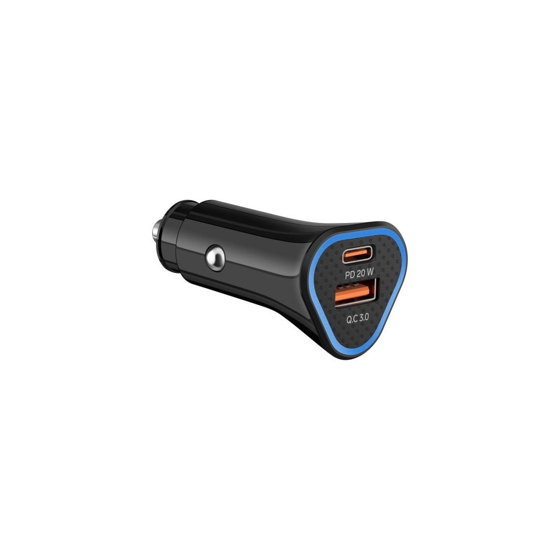 CARGADOR STEREN USB A Y USB C CON PD Y QC ELI-875