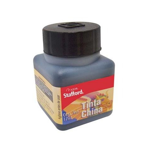 TINTA CHINA STAFFORD NEGRO 17ML CAC2000