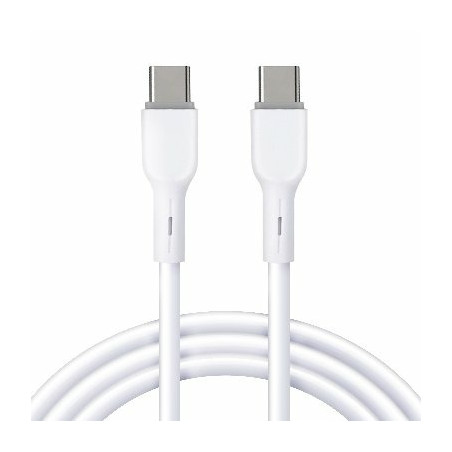CABLE BROBOTIX USB V3.0 TIPO C-C BLANCO ACBROB6006849