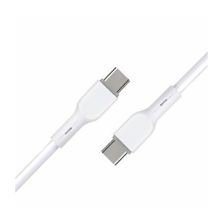 CABLE BROBOTIX USB V3.0 TIPO C-C BLANCO ACBROB6006849