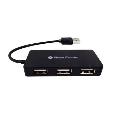 HUB TECHZONE TZ17HUB02 4 PUERTOS USB 2.0 AC-5894