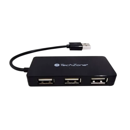 HUB TECHZONE TZ17HUB02 4 PUERTOS USB 2.0 AC-5894