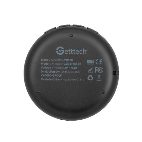MINI BOCINA GETTECH INALAMBRICA RGB TIPO C GUS-ETRBT-01